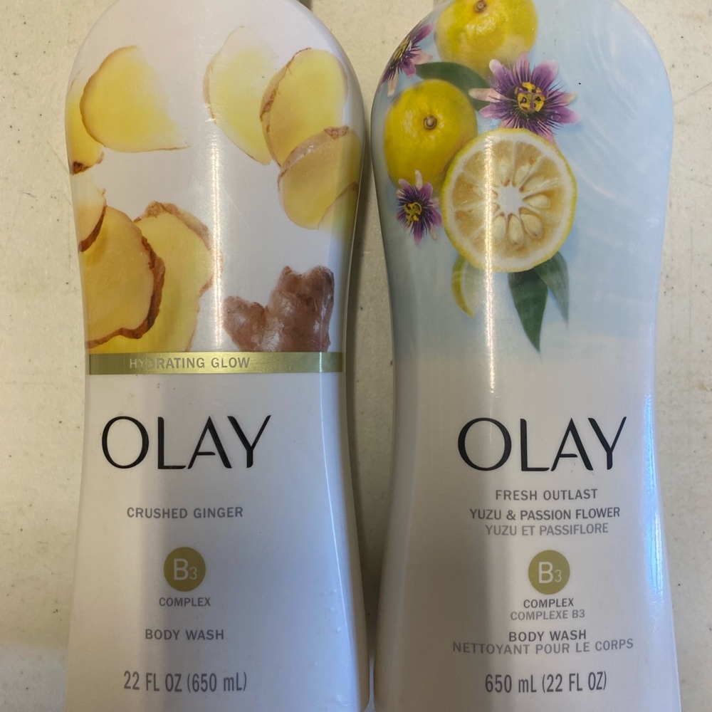 X2 Olay body washes
